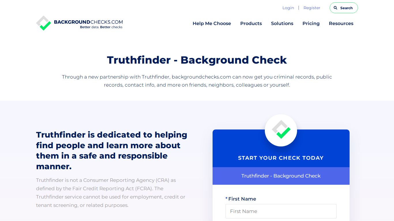Truthfinder | backgroundchecks.com